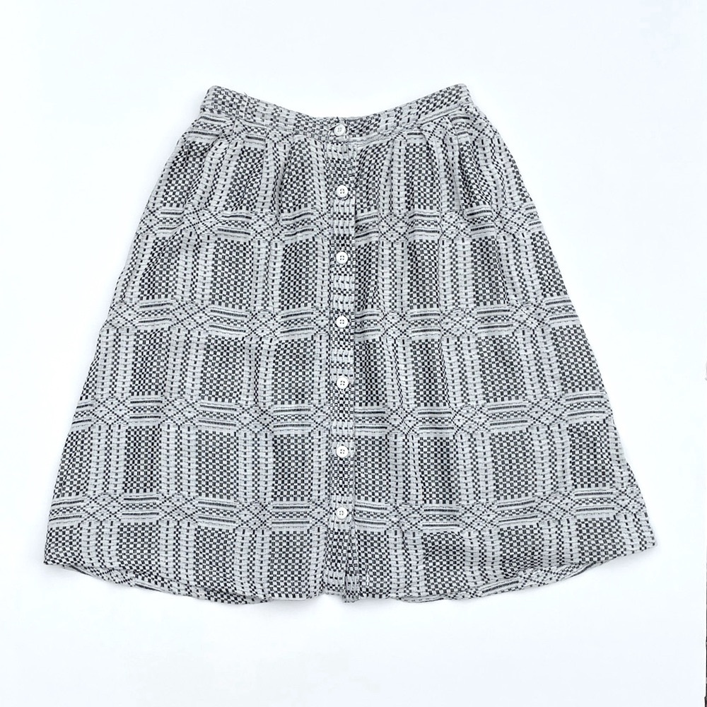 Ace & Jig Black and White A-Line Skirt